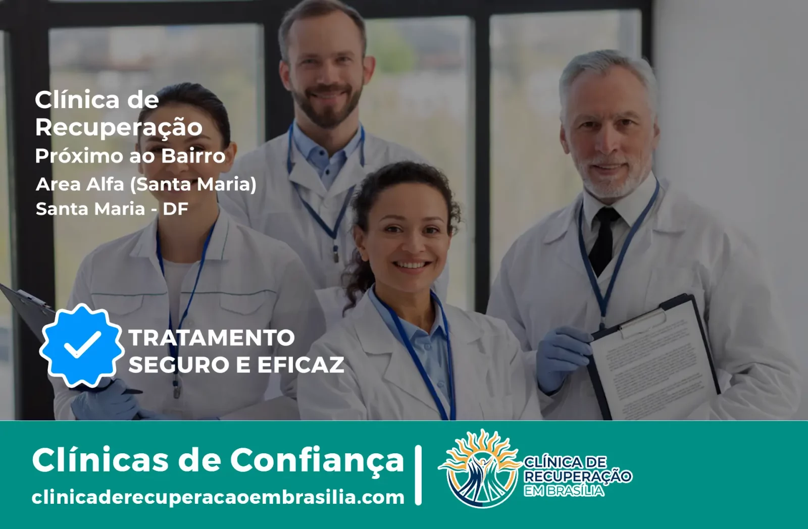 Clínica de Recuperação Próximo ao Área Alfa (Santa Maria) - Santa Maria DF