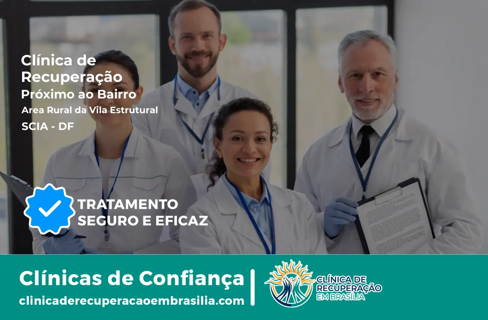 Clínica de Recuperação Próximo ao Área Rural da Vila Estrutural - SCIA DF