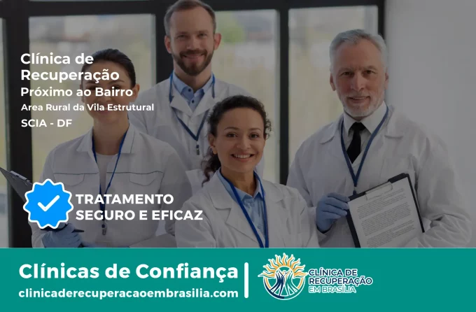 Clínica de Recuperação Próximo ao Área Rural da Vila Estrutural - SCIA DF