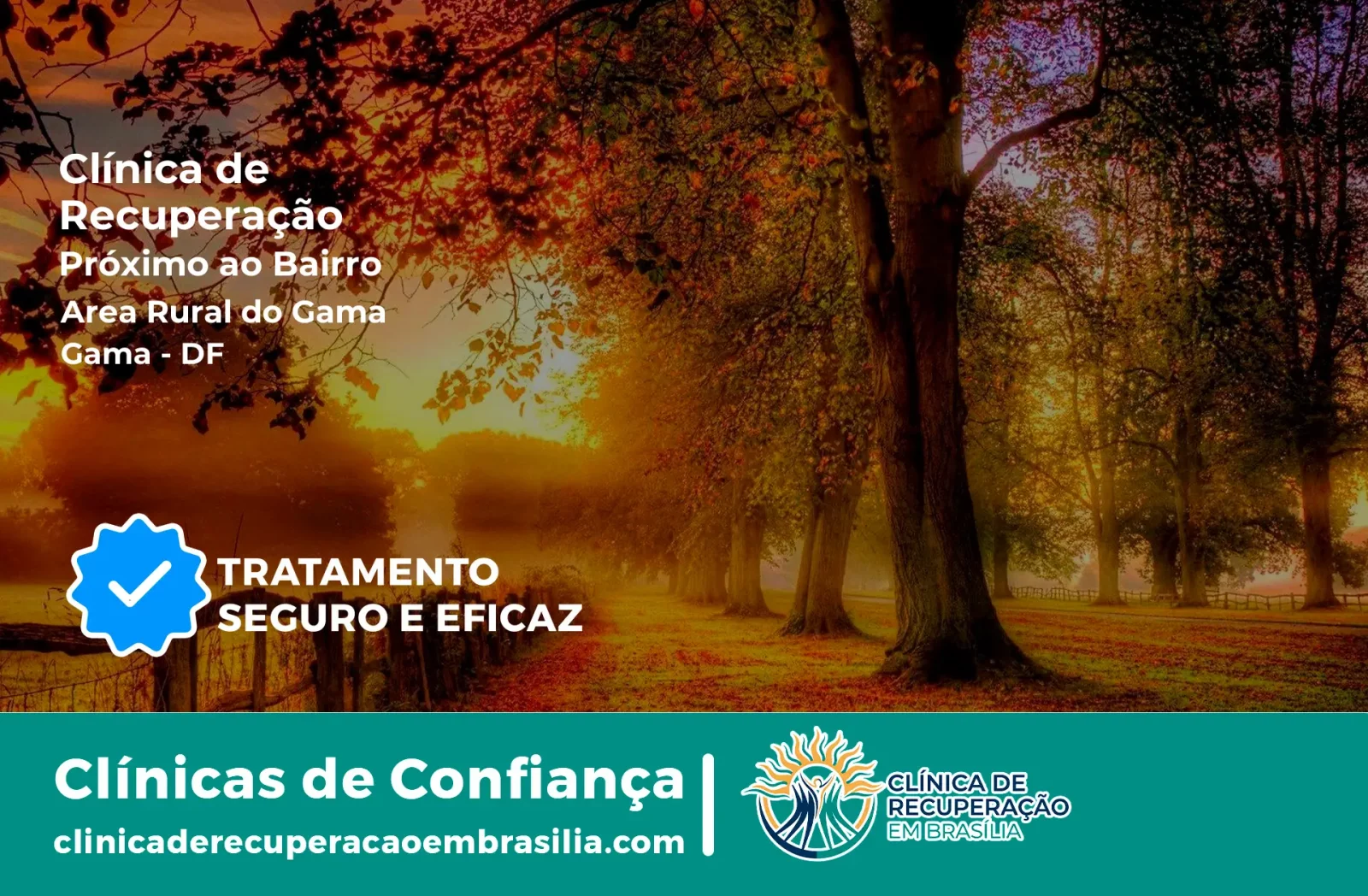 Clínica de Recuperação Próximo ao Área Rural do Gama - Gama DF