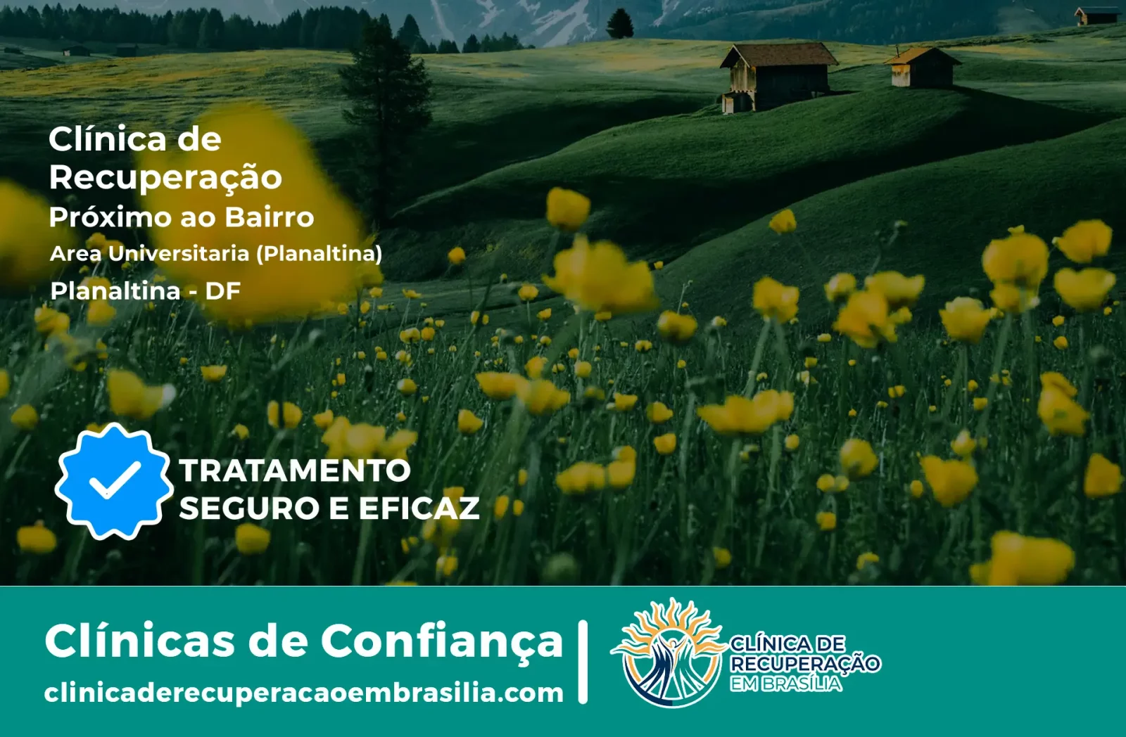 Clínica de Recuperação Próximo ao Área Universitária (Planaltina) - Planaltina DF