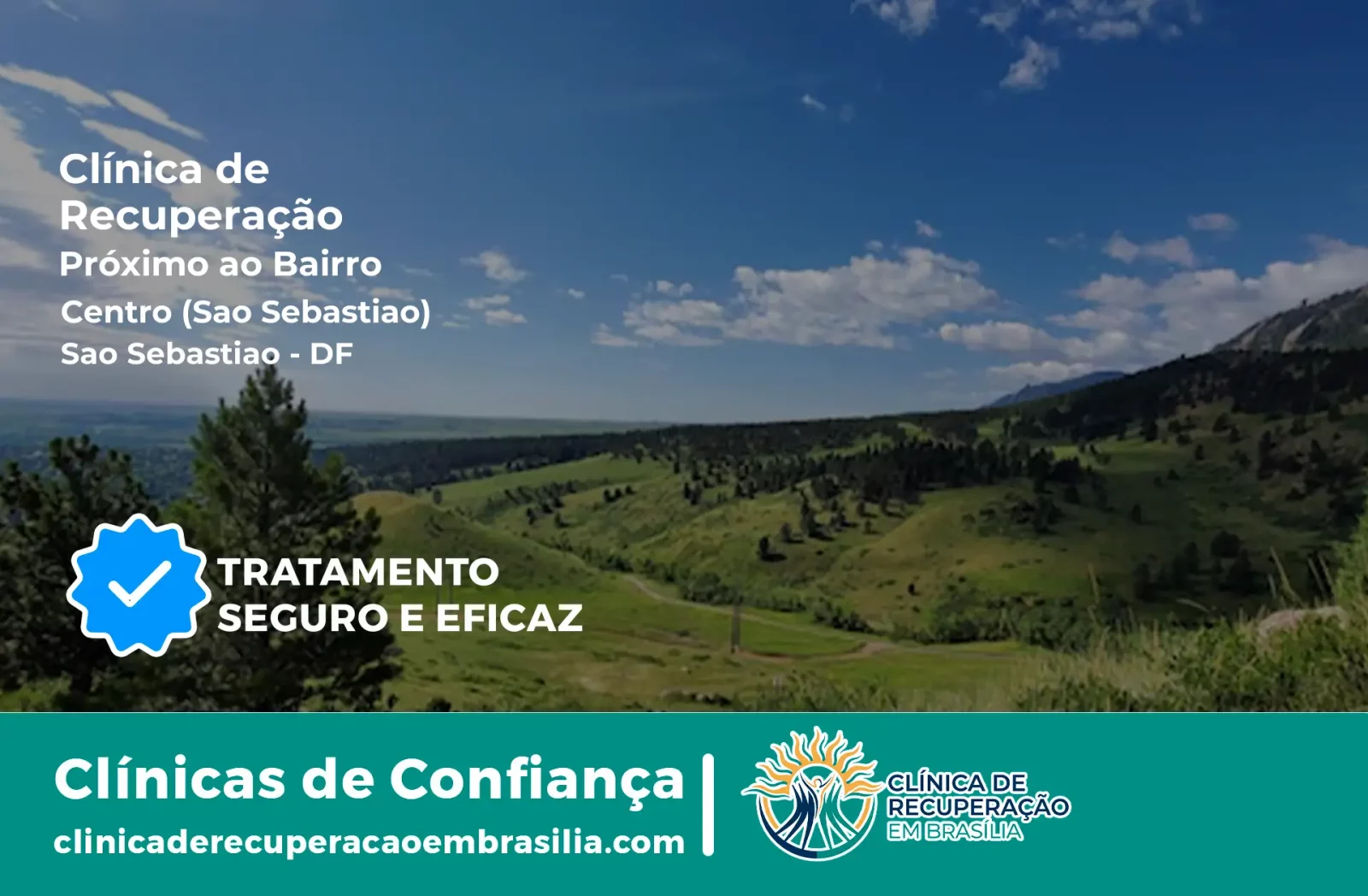 Clínica de Recuperação Próximo ao Centro (São Sebastião) - São Sebastião DF