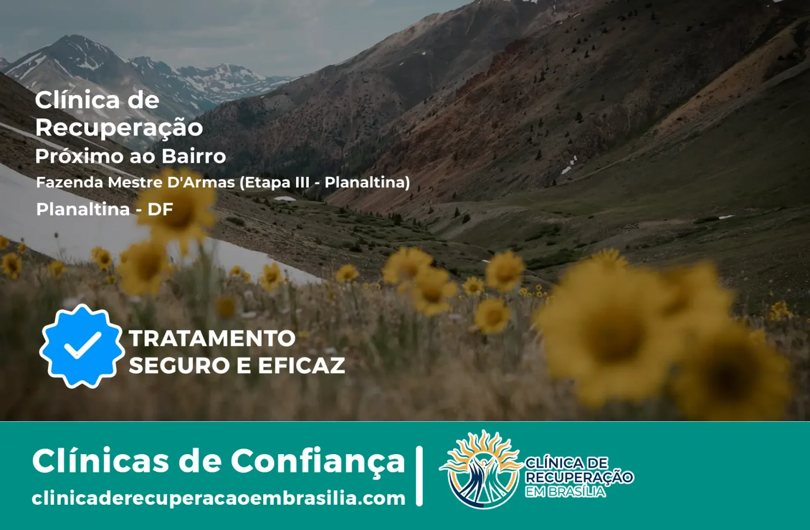 Clínica de Recuperação Próximo ao Fazenda Mestre D'Armas (Etapa III - Planaltina) - Planaltina DF