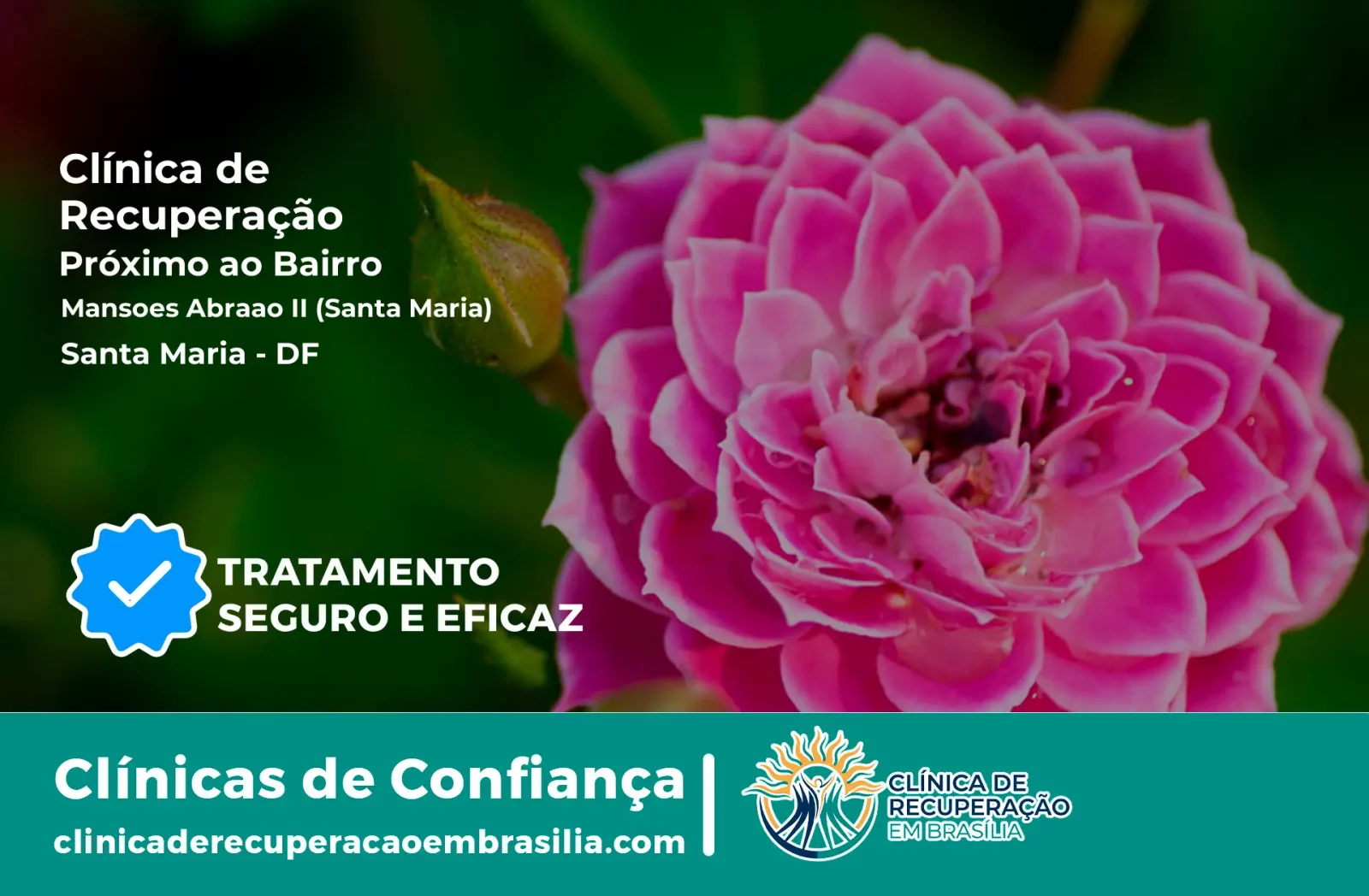 Clínica de Recuperação Próximo ao Mansões Abraão II (Santa Maria) - Santa Maria DF