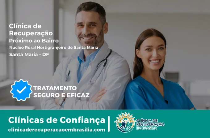 Clínica de Recuperação Próximo ao Núcleo Rural Hortigranjeiro de Santa Maria - Santa Maria DF