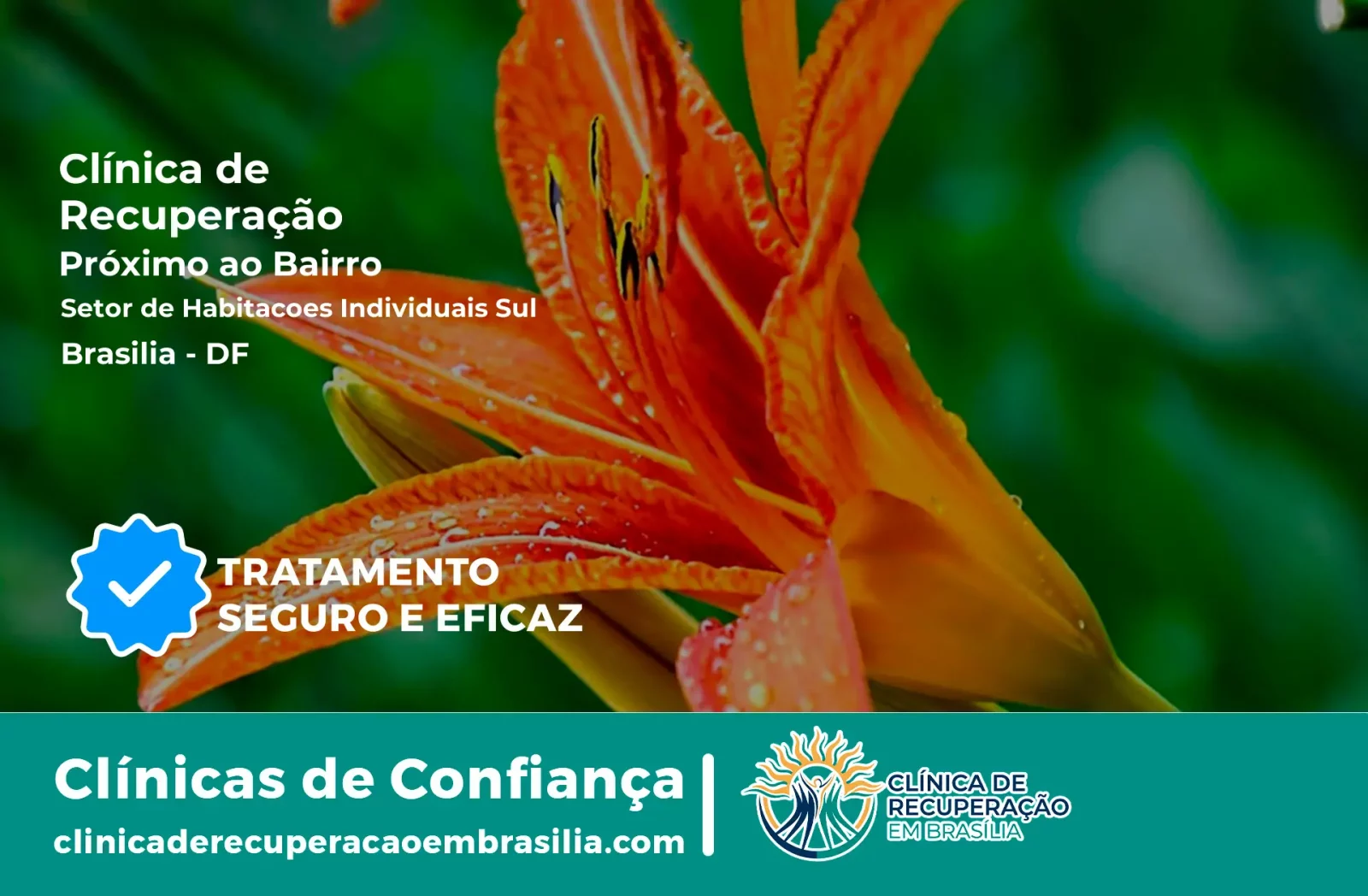 Clínica de Recuperação Próximo ao Setor de Habitações Individuais Sul - Brasília DF