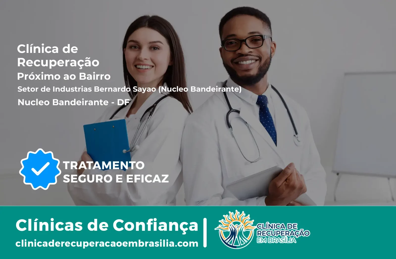 Clínica de Recuperação Próximo ao Setor de Indústrias Bernardo Sayão (Núcleo Bandeirante) - Núcleo Bandeirante DF