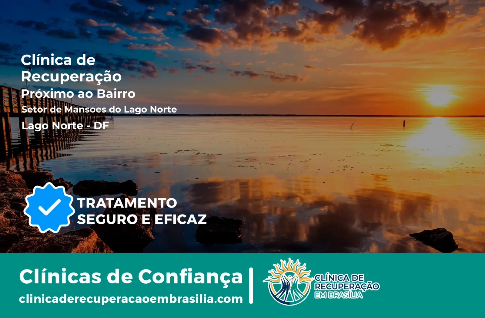 Clínica de Recuperação Próximo ao Setor de Mansões do Lago Norte - Lago Norte DF