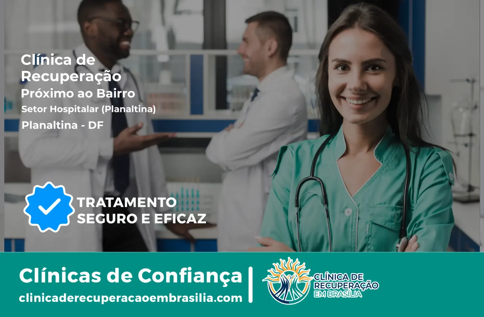 Clínica de Recuperação Próximo ao Setor Hospitalar (Planaltina) - Planaltina DF