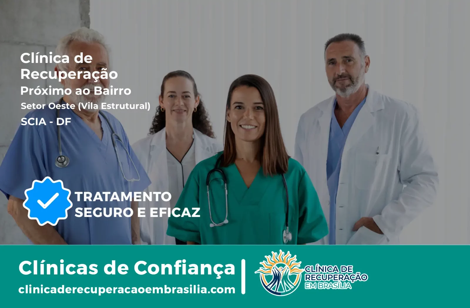 Clínica de Recuperação Próximo ao Setor Oeste (Vila Estrutural) - SCIA DF