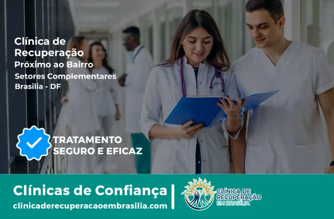 Clínica de Recuperação Próximo ao Setores Complementares - Brasília DF
