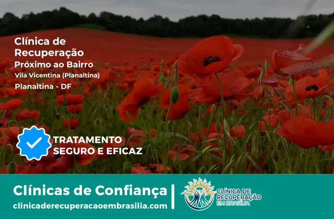 Clínica de Recuperação Próximo ao Vila Vicentina (Planaltina) - Planaltina DF